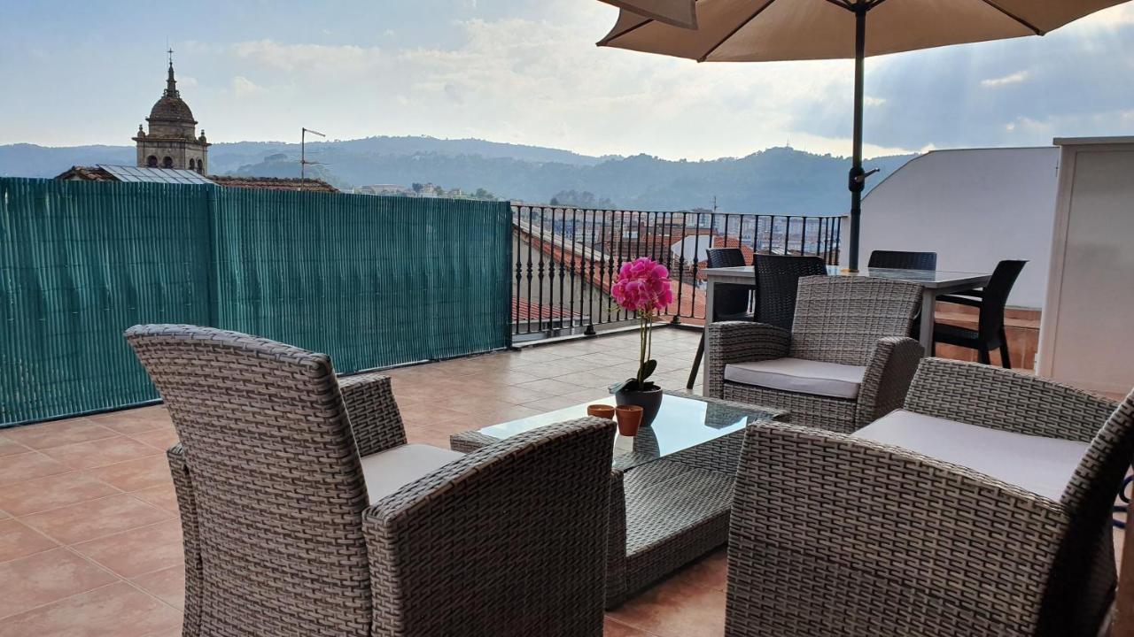 Apartamento Con Terraza En El Casco Historico Ourense Extérieur photo